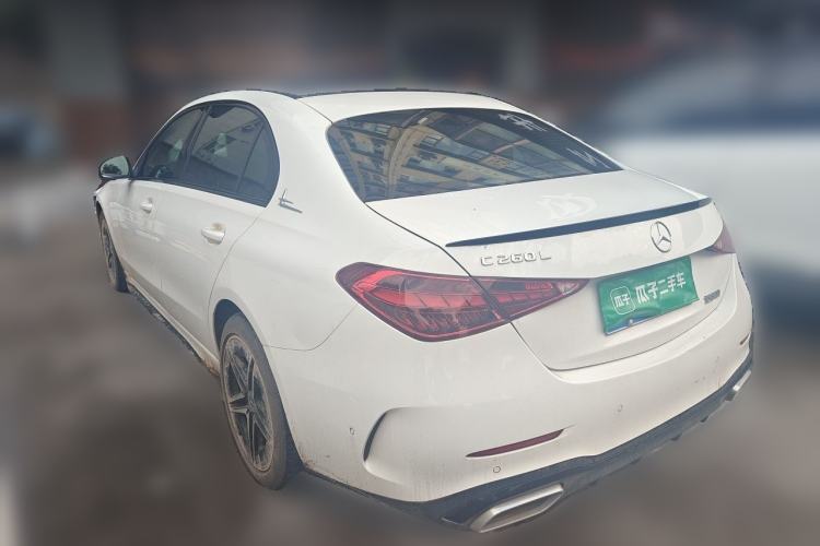 Used Mercedes-Benz C-Class 2024 C 260 L Brilliant Night Sports Edition Rear Left 45 Deg