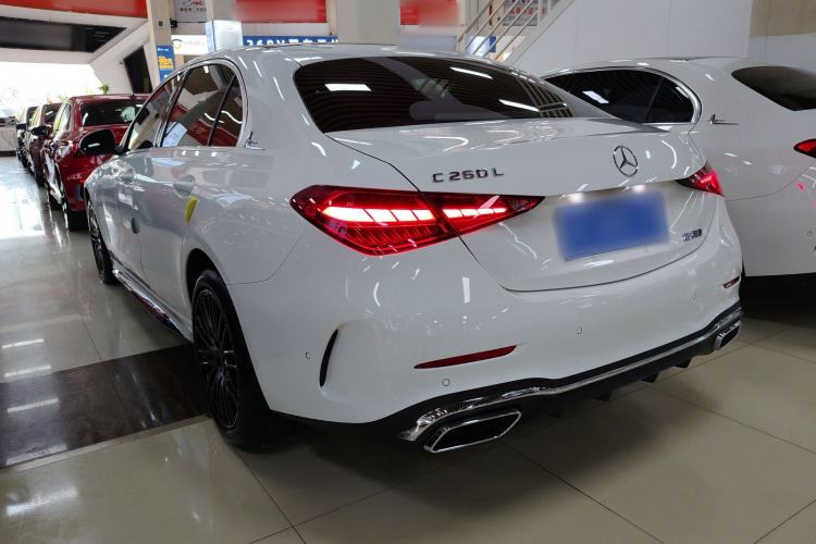 Used Mercedes-Benz C-Class 2024 Restyled C 260 L Sport Edition Rear Left 45 Deg