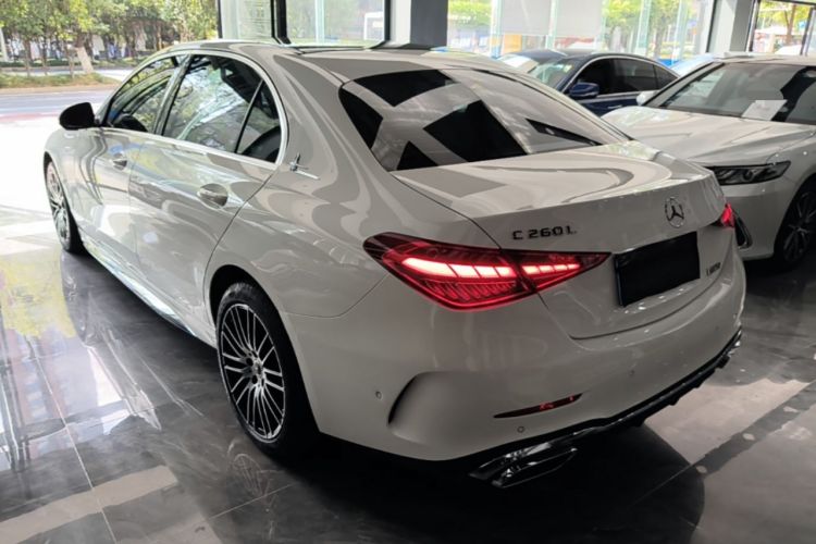 Used Mercedes-Benz C-Class 2024 C 260 L Sport Edition Rear Left 45 Deg