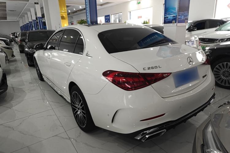 Used Mercedes-Benz C-Class 2024 Restyled C 260 L Sport Edition Rear Left 45 Deg