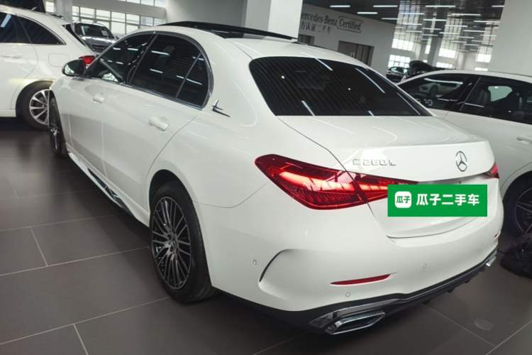 Used Mercedes-Benz C-Class 2024 C 260 L Sport Edition Rear Left 45 Deg