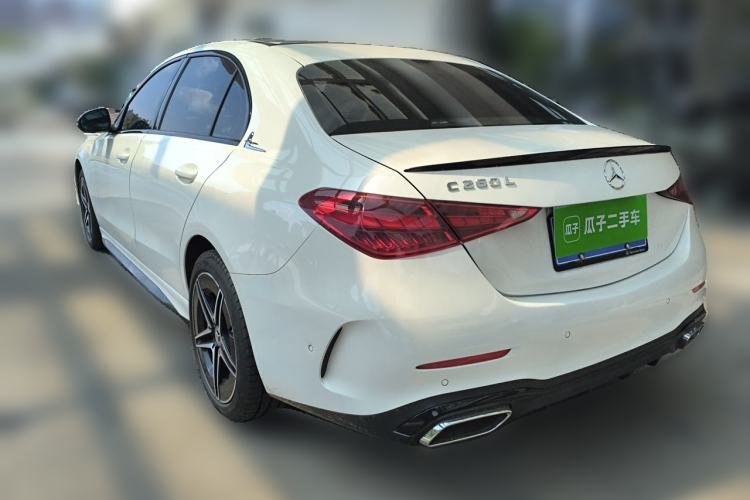 Used Mercedes-Benz C-Class 2024 Facelift C 260 L Night Edition Sport Version Rear Left 45 Deg