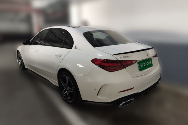 Used Mercedes-Benz C-Class 2024 Facelifted C-Class 260 L Night Edition Sports Version Rear Left 45 Deg