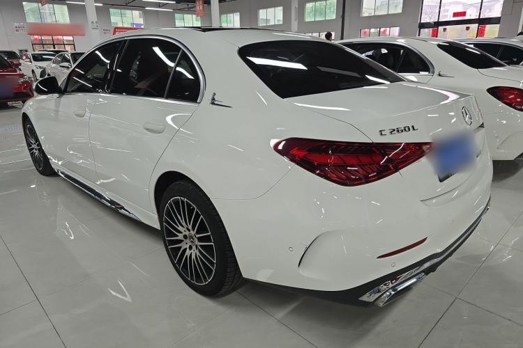 Used Mercedes-Benz C-Class 2024 Restyled C 260 L Sport Edition Rear Left 45 Deg