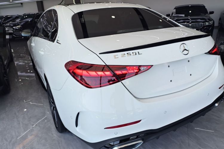 Used Mercedes-Benz C-Class 2024 Second Facelift C 260 L Starry Night Sport Edition Rear Left 45 Deg