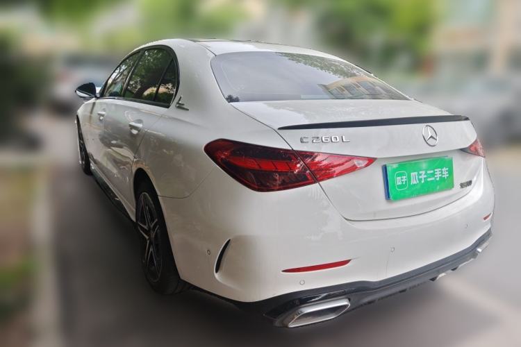 Used Mercedes-Benz C-Class 2024 Facelift C 260 L Night Edition Sport Version Rear Left 45 Deg