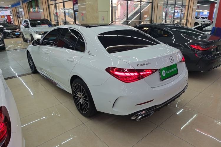 Used Mercedes-Benz C-Class 2024 Restyled C 260 L Sport Edition Rear Left 45 Deg
