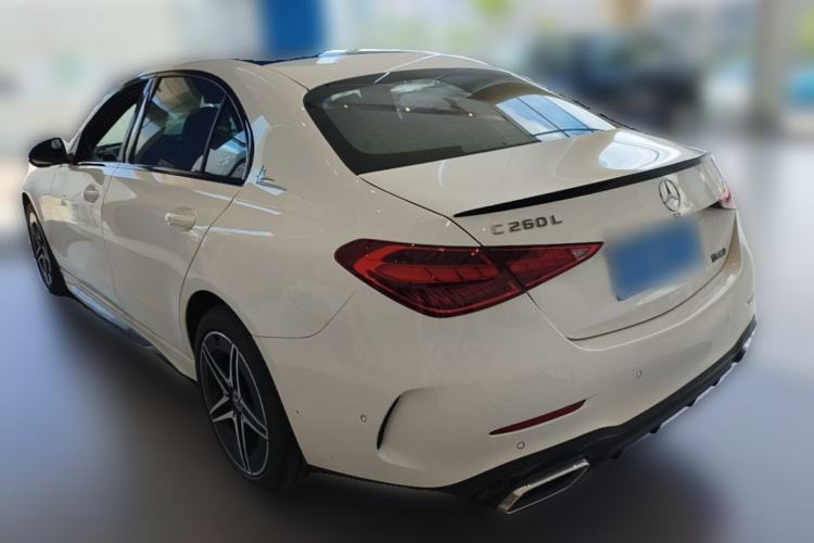 Used Mercedes-Benz C-Class 2024 C 260 L Brilliant Night Sports Edition Rear Left 45 Deg