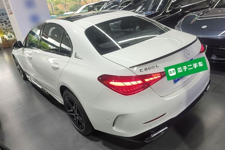 Used Mercedes-Benz C-Class 2024 Facelifted C-Class 260 L Night Edition Sports Version Rear Left 45 Deg