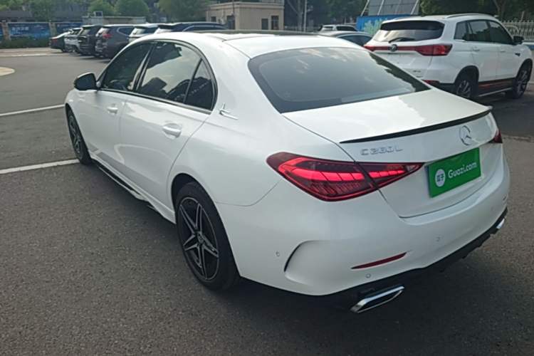 Used Mercedes-Benz C-Class 2024 Second Facelift C 260 L Starry Night Sport Edition Rear Left 45 Deg
