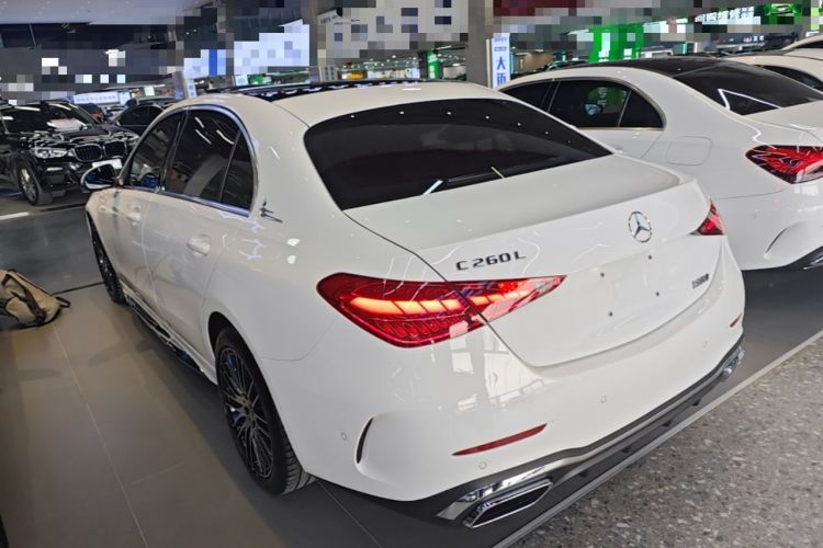 Used Mercedes-Benz C-Class 2024 Restyled C 260 L Sport Edition Rear Left 45 Deg