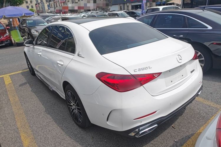 Used Mercedes-Benz C-Class 2024 Restyled C 260 L Sport Edition Rear Left 45 Deg