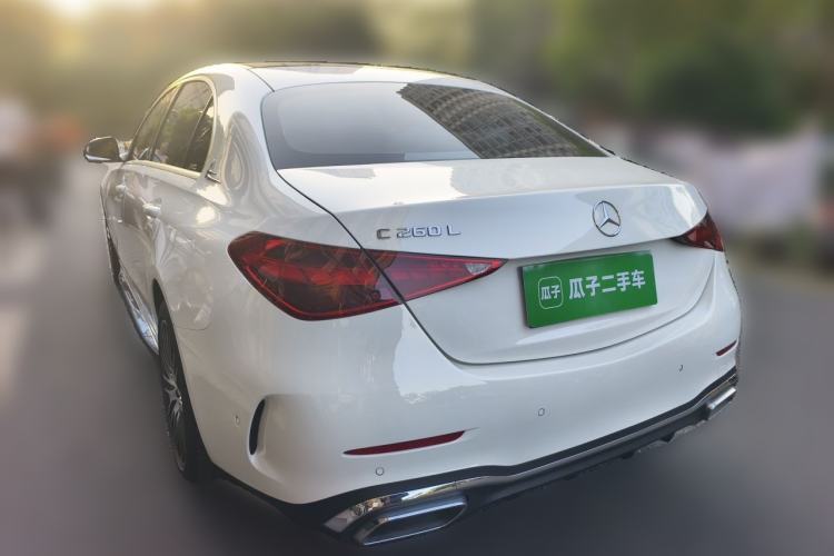 Used Mercedes-Benz C-Class 2024 C 260 L Sport Edition Rear Left 45 Deg