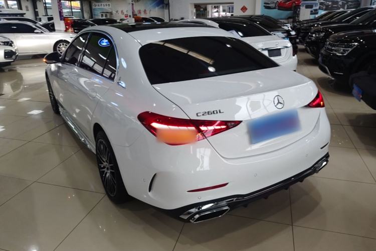 Used Mercedes-Benz C-Class 2024 Second Facelift C 260 L Sport Edition Rear Left 45 Deg