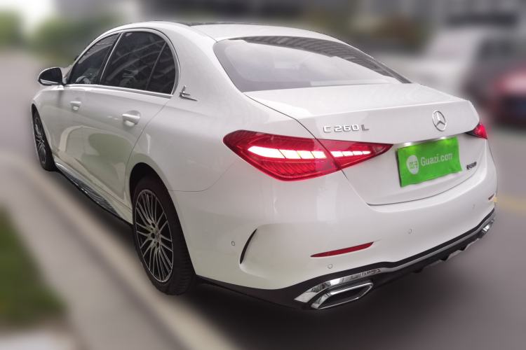 Used Mercedes-Benz C-Class 2024 Second Facelift C 260 L Sport Edition Rear Left 45 Deg