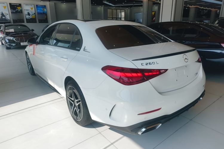 Used Mercedes-Benz C-Class 2024 Second Facelift C 260 L Starry Night Sport Edition Rear Left 45 Deg
