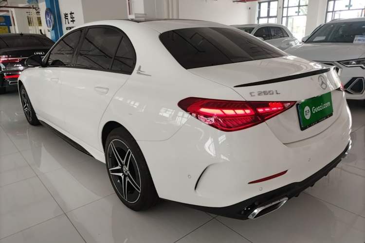 Used Mercedes-Benz C-Class 2024 Facelift C 260 L Night Edition Sport Version Rear Left 45 Deg