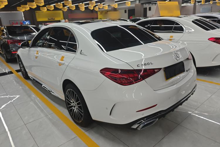 Used Mercedes-Benz C-Class 2024 C 260 L Sport Edition Rear Left 45 Deg