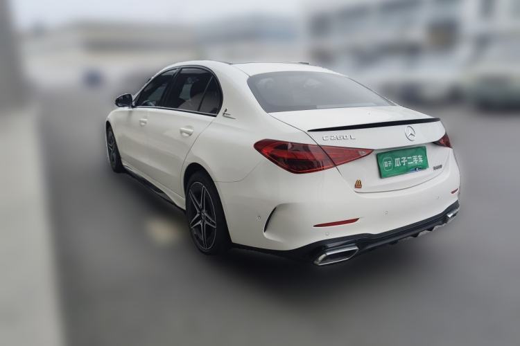 Used Mercedes-Benz C-Class 2024 Facelifted C-Class 260 L Night Edition Sports Version Rear Left 45 Deg