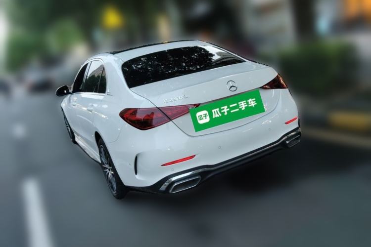 Used Mercedes-Benz C-Class 2024 C 260 L Sport Edition Rear Left 45 Deg