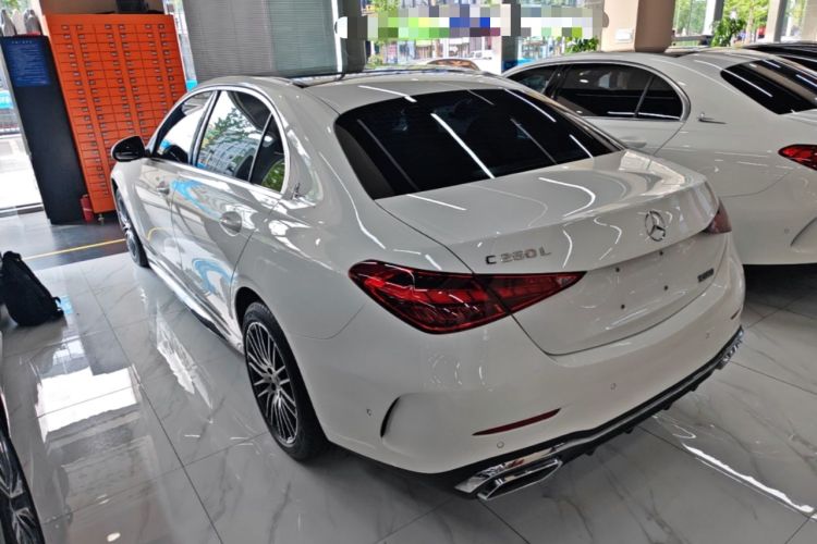 Used Mercedes-Benz C-Class 2024 Restyled C 260 L Sport Edition Rear Left 45 Deg