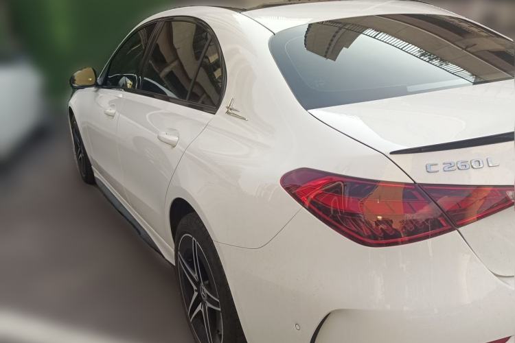 Used Mercedes-Benz C-Class 2024 Second Facelift C 260 L Starry Night Sport Edition Rear Left 45 Deg