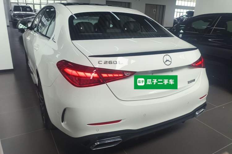 Used Mercedes-Benz C-Class 2024 C 260 L Sport Edition Rear Left 45 Deg