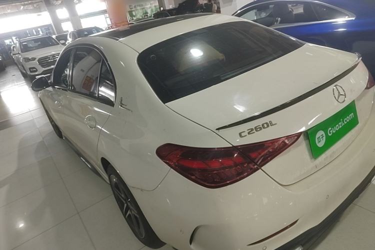 Used Mercedes-Benz C-Class 2024 Facelift C 260 L Night Edition Sport Version Rear Left 45 Deg