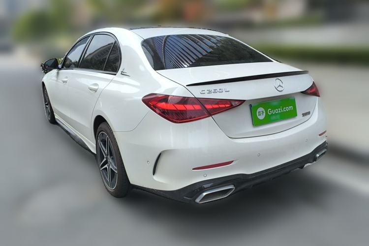 Used Mercedes-Benz C-Class 2024 Second Facelift C 260 L Starry Night Sport Edition Rear Left 45 Deg