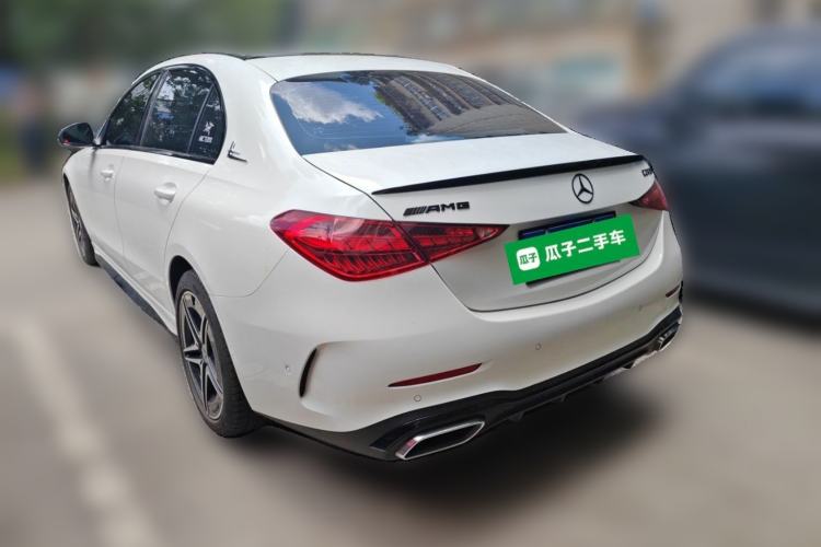 Used Mercedes-Benz C-Class 2024 C 260 L Brilliant Night Sports Edition Rear Left 45 Deg