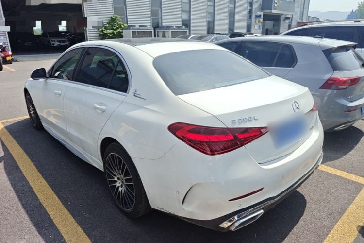 Used Mercedes-Benz C-Class 2024 Restyled C-Class 260 L Sport Edition Rear Left 45 Deg