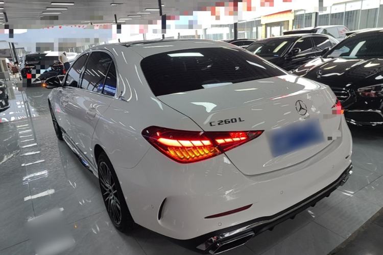 Used Mercedes-Benz C-Class 2024 C 260 L Sport Edition Rear Left 45 Deg