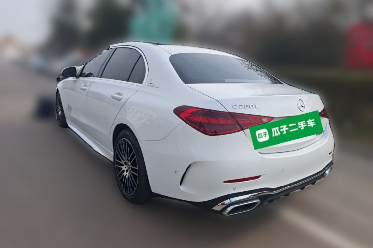 Used Mercedes-Benz C-Class 2024 Restyled C 260 L Sport Edition Rear Left 45 Deg