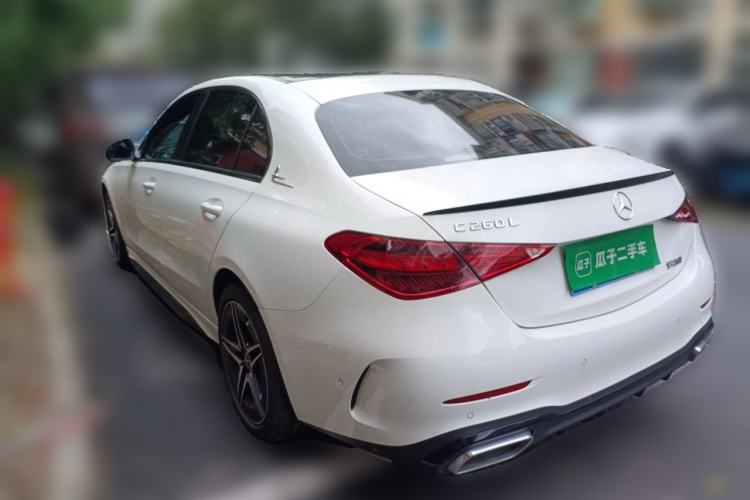 Used Mercedes-Benz C-Class 2024 Facelift C 260 L Night Edition Sport Version Rear Left 45 Deg