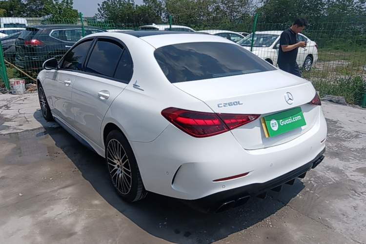 Used Mercedes-Benz C-Class 2024 Restyled C 260 L Sport Edition Rear Left 45 Deg