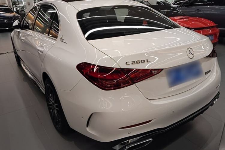 Used Mercedes-Benz C-Class 2024 Restyled C 260 L Sport Edition Rear Left 45 Deg