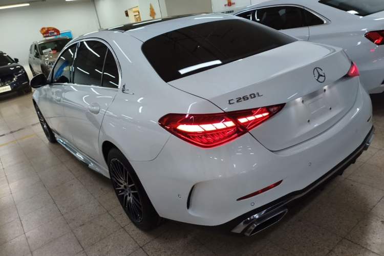 Used Mercedes-Benz C-Class 2024 Restyled C 260 L Sport Edition Rear Left 45 Deg