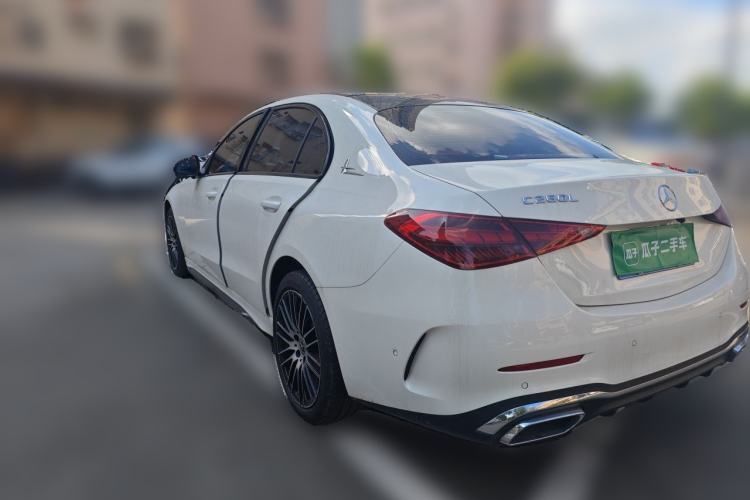 Used Mercedes-Benz C-Class 2024 Second Facelift C 260 L Sport Edition Rear Left 45 Deg