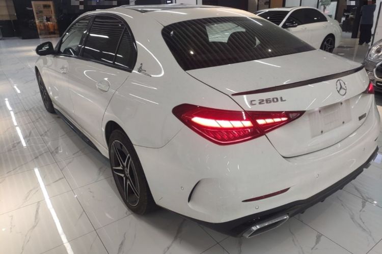 Used Mercedes-Benz C-Class 2024 Facelifted C-Class 260 L Night Edition Sports Version Rear Left 45 Deg