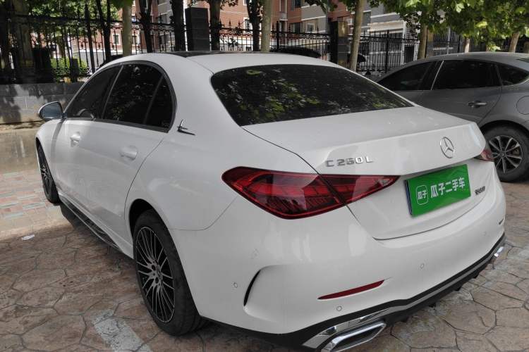 Used Mercedes-Benz C-Class 2024 C 260 L Sport Edition Rear Left 45 Deg