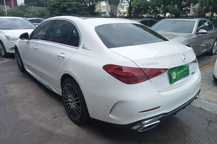 Used Mercedes-Benz C-Class 2024 Restyled C 260 L Sport Edition Rear Left 45 Deg
