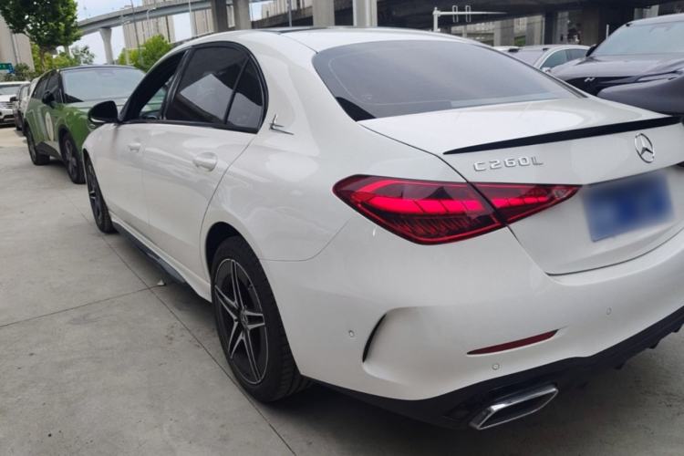 Used Mercedes-Benz C-Class 2024 Facelift C 260 L Night Edition Sport Version Rear Left 45 Deg