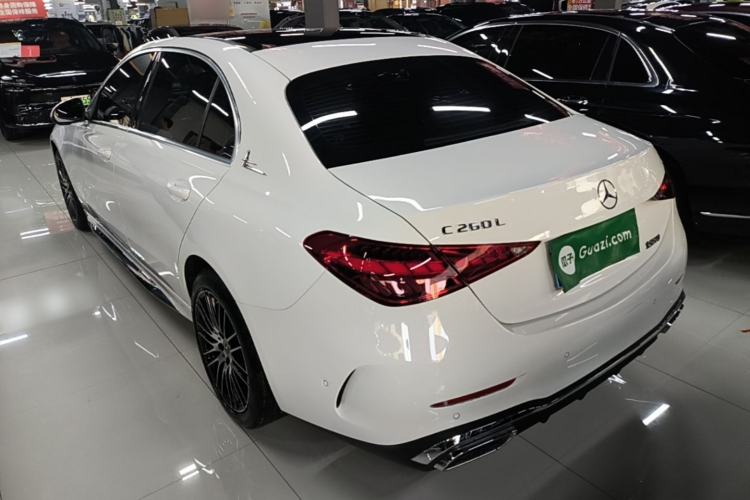 Used Mercedes-Benz C-Class 2024 C 260 L Sport Edition Rear Left 45 Deg