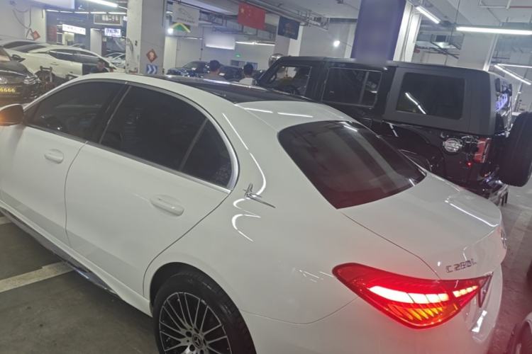 Used Mercedes-Benz C-Class 2024 C 260 L Sport Edition Rear Left 45 Deg