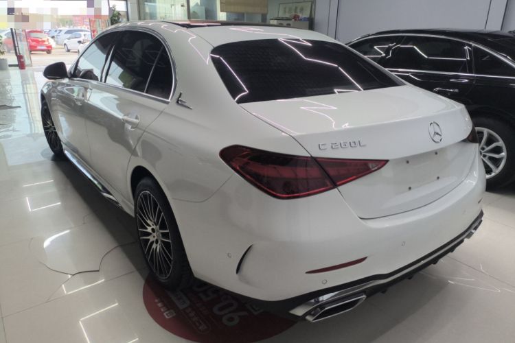 Used Mercedes-Benz C-Class 2024 C 260 L Sport Edition Rear Left 45 Deg