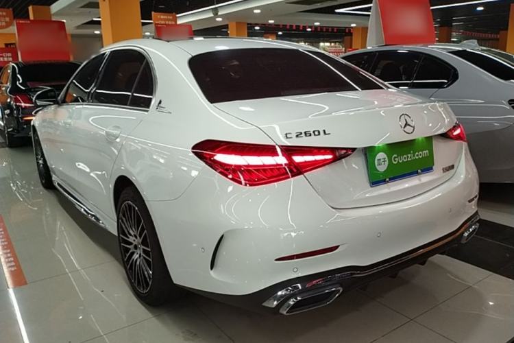 Used Mercedes-Benz C-Class 2024 Second Facelift C 260 L Sport Edition Rear Left 45 Deg