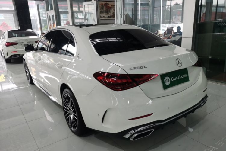 Used Mercedes-Benz C-Class 2024 Restyled C 260 L Sport Edition Rear Left 45 Deg