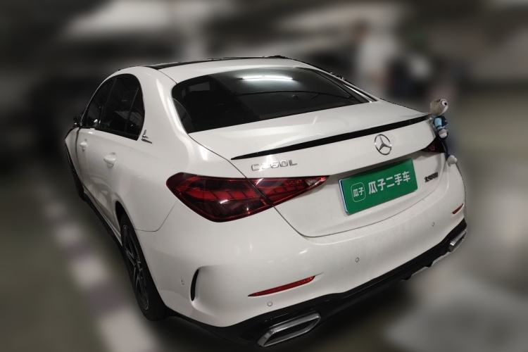 Used Mercedes-Benz C-Class 2024 Facelifted C-Class 260 L Night Edition Sports Version Rear Left 45 Deg