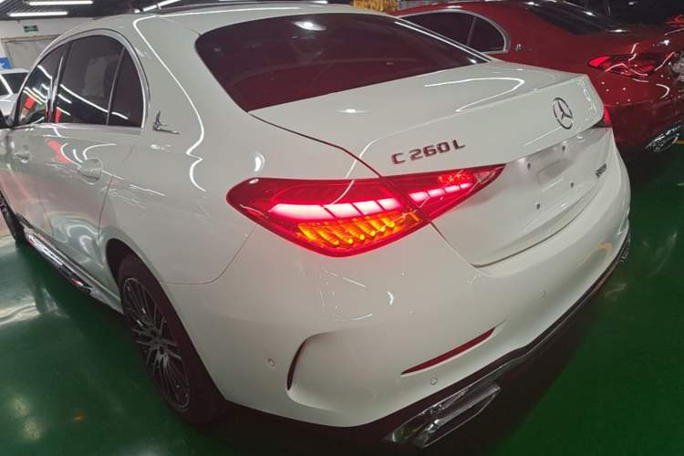 Used Mercedes-Benz C-Class 2024 Restyled C 260 L Sport Edition Rear Left 45 Deg
