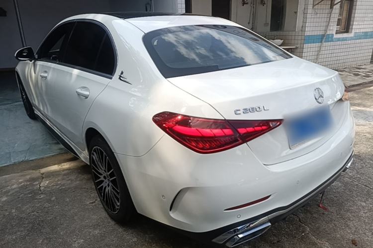 Used Mercedes-Benz C-Class 2024 Restyled C 260 L Sport Edition Rear Left 45 Deg